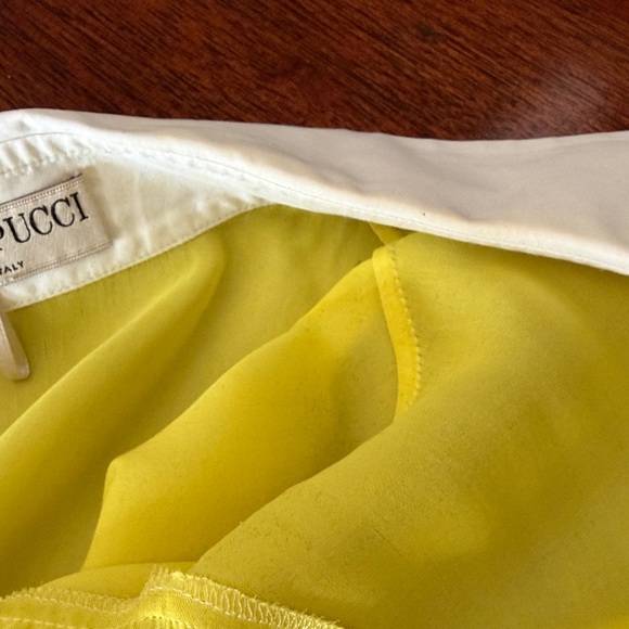 Emilio Pucci Vibrant Yellow Fabric - Picture 5 of 10